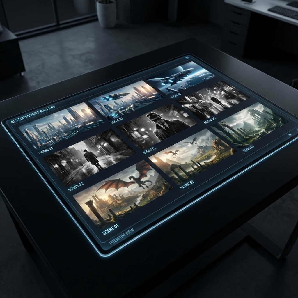 AI Storyboard UI
